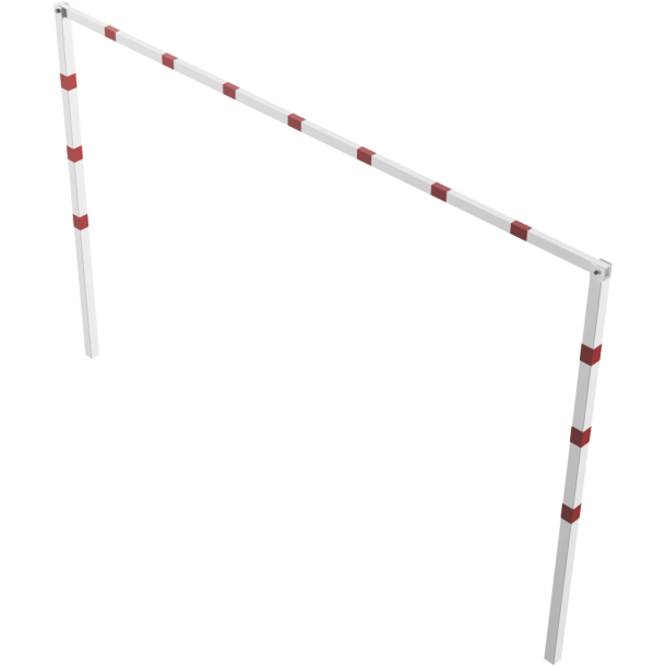 Height restriction barriers | stationary | fixed, 70 x 70 mm, for casting in concrete | total width: 4000 mm | clear height: approx. 2000 mm